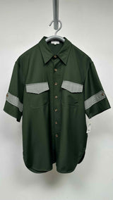 Calvin Luo S/S Houndsthooth Hybrid Shirt