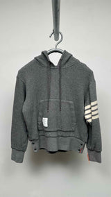 Thom Browne 4 Bars Knit Hoodie