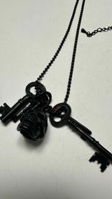 Number (N)ine Skull Key Necklace