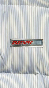 SSSTUFFF Reversible Shirt Down Jacket