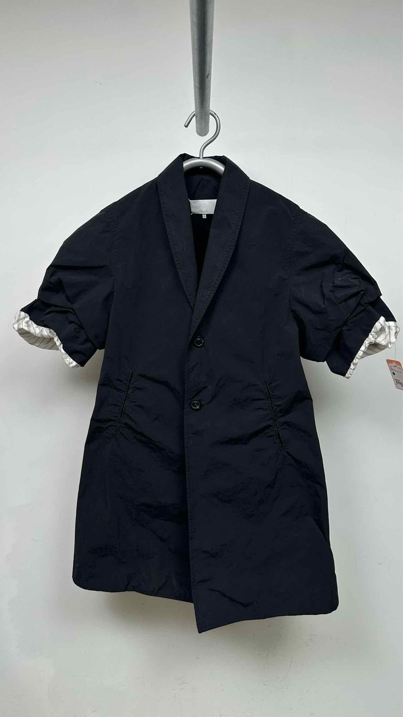 Margiela Hard Hand Crinkled Coat