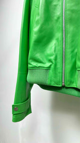 Bottega Veneta High-neck Leather Jacket