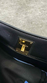MUGLER Smooth Leather Fang Bag