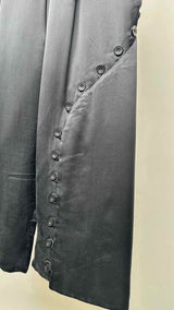 Craig Green Belted Botton-detailed Silk Wide Pants