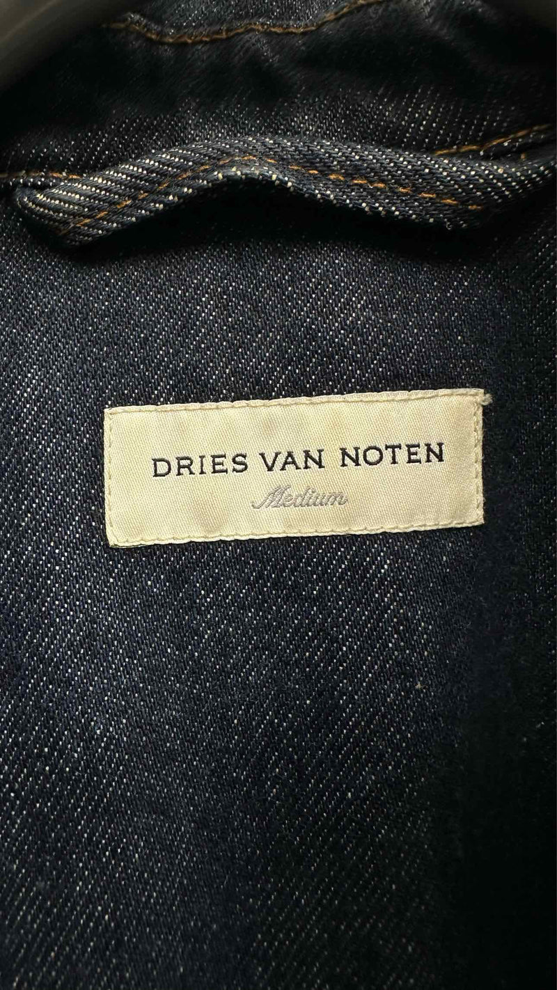 Dries Van Noten Studded Denim Jacket