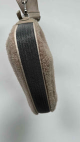 Brunello Cucinelli Shearling Crossbody Bag