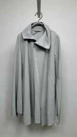 Homme Plisse Zip-up Pleated Cape