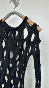 Junya Watanabe Knit Cut-Work Detail Sweater