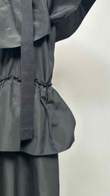 Simone Rocha Off-shoulder Maxi Shirt Dress