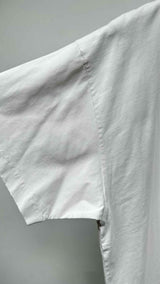Balenciaga Oversized Embellished-Neck Distressed T-shirt