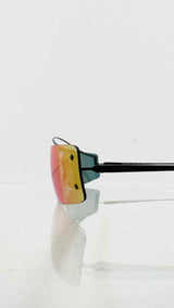 PRADA SPR61V Rimless Rectangular Shield Sunglasses