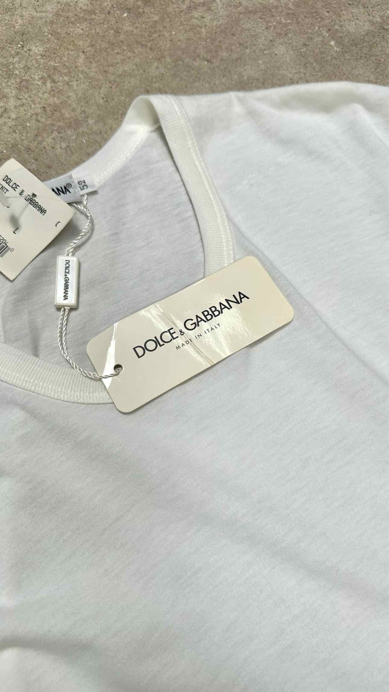 Dolce & Gabbana Side Zip T-shirt