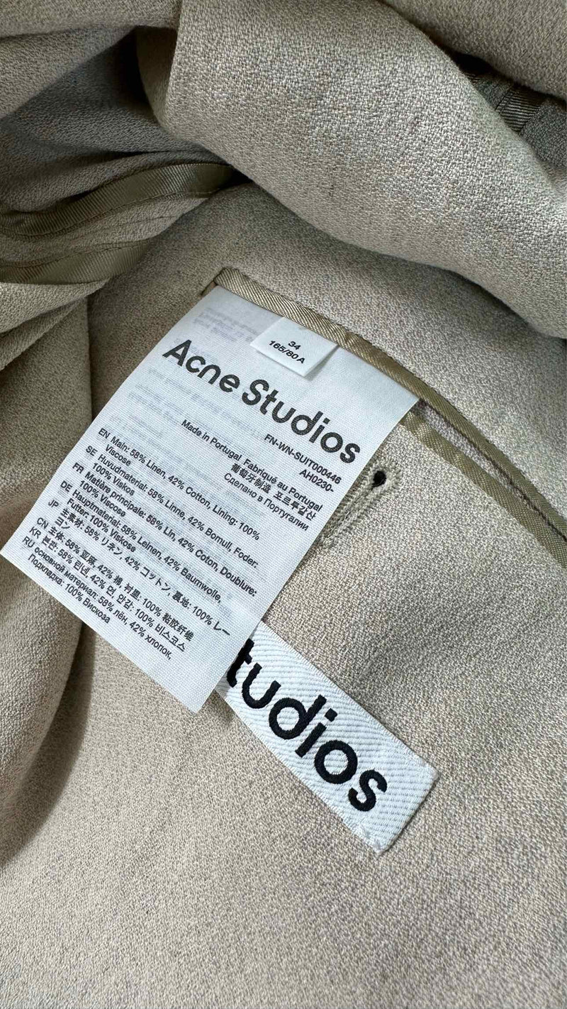 Acne Studios Wired Linen Jacket