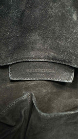 Balenciaga Papier Suede Tote Bag