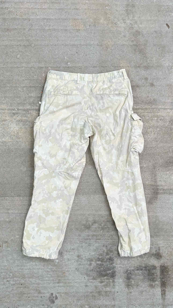 Stone Island X Supreme  Reflective Ice Camo Ripstop Cargo Pants