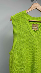 Aime Leon Dore Chrochet Knit Vest