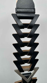 PRADA Interwoven Leather Shoulder Strap