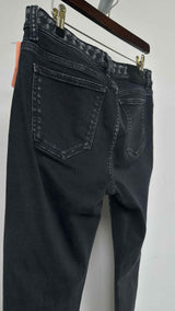 Chanel Slim-fit Chain-print Jeans