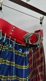 Chopova Lowena Garland Folkloric Midi Carabiner Skirt