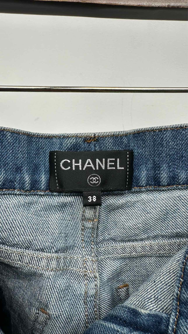 Chanel Patchwork Jeans
