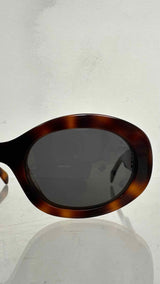 CELINE Triomphe Oval Sunglasses