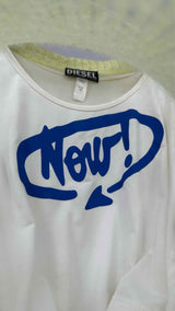 Diesel S/S Sweater Tank Leopard Top