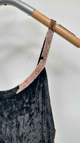 Paco Rabanne N/S Velvet Jacquard Camisole
