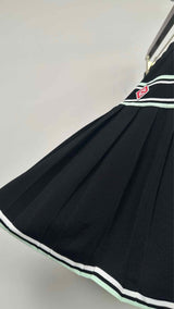 Casablanca Pleated Tennis Mini Skirt