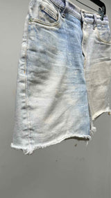 Our Legacy Raw-end Bleached Denim Shorts