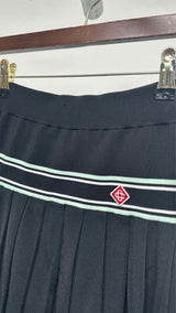 Casablanca Pleated Tennis Mini Skirt