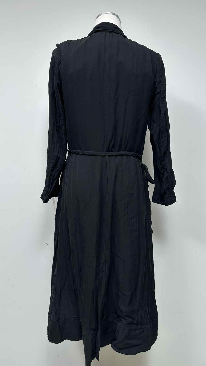 Paul Harnden Double-breast Silk Wrinkly Coat