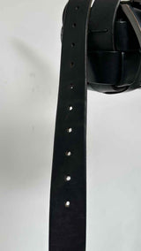HODAKOVA Buckle Baguette Distressed Bag