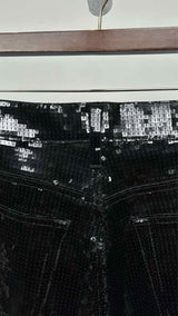 Saint Laurent Sequin Boot-cut Jeans