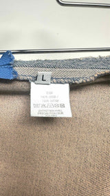 Margiela Artisanal Deconstructed Fray Denim Skirt