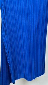 Issey Miyake Pleated Wrap Asymmetrical Skirt Pants