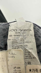 Dolce & Gabbana Laser-cut Leather Bomber Jacket