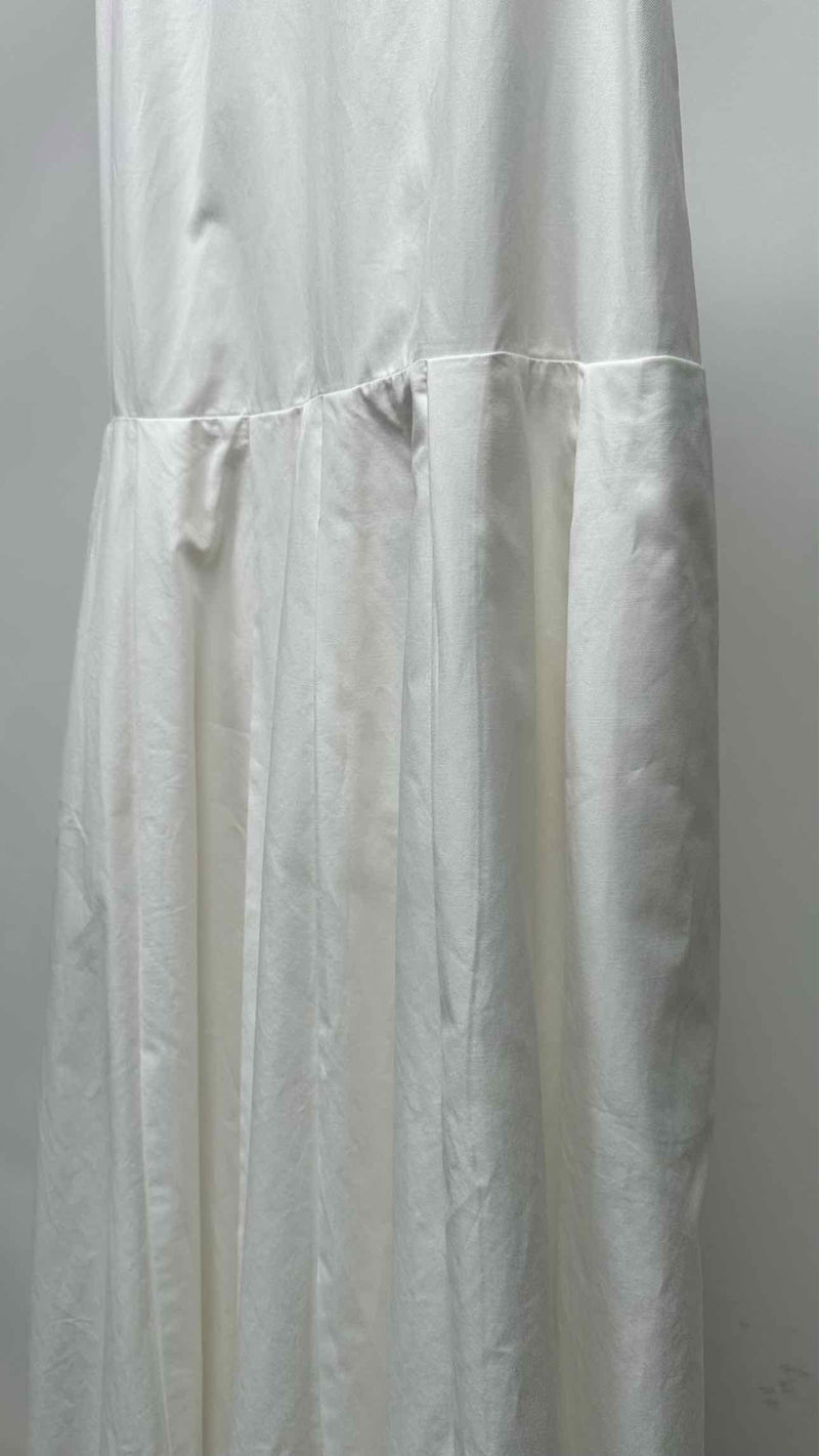Khaite N/S Bottom-pleated Multi-slit Dress