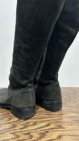 GUIDI Suede Long Boots