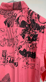 Comme Des Garcons Shirt S/S Graphic Cut-out Shirt