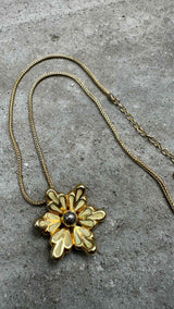 Christian Dior Flower Necklace