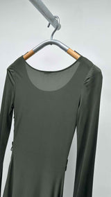 LOEWE L/S Satin Dress