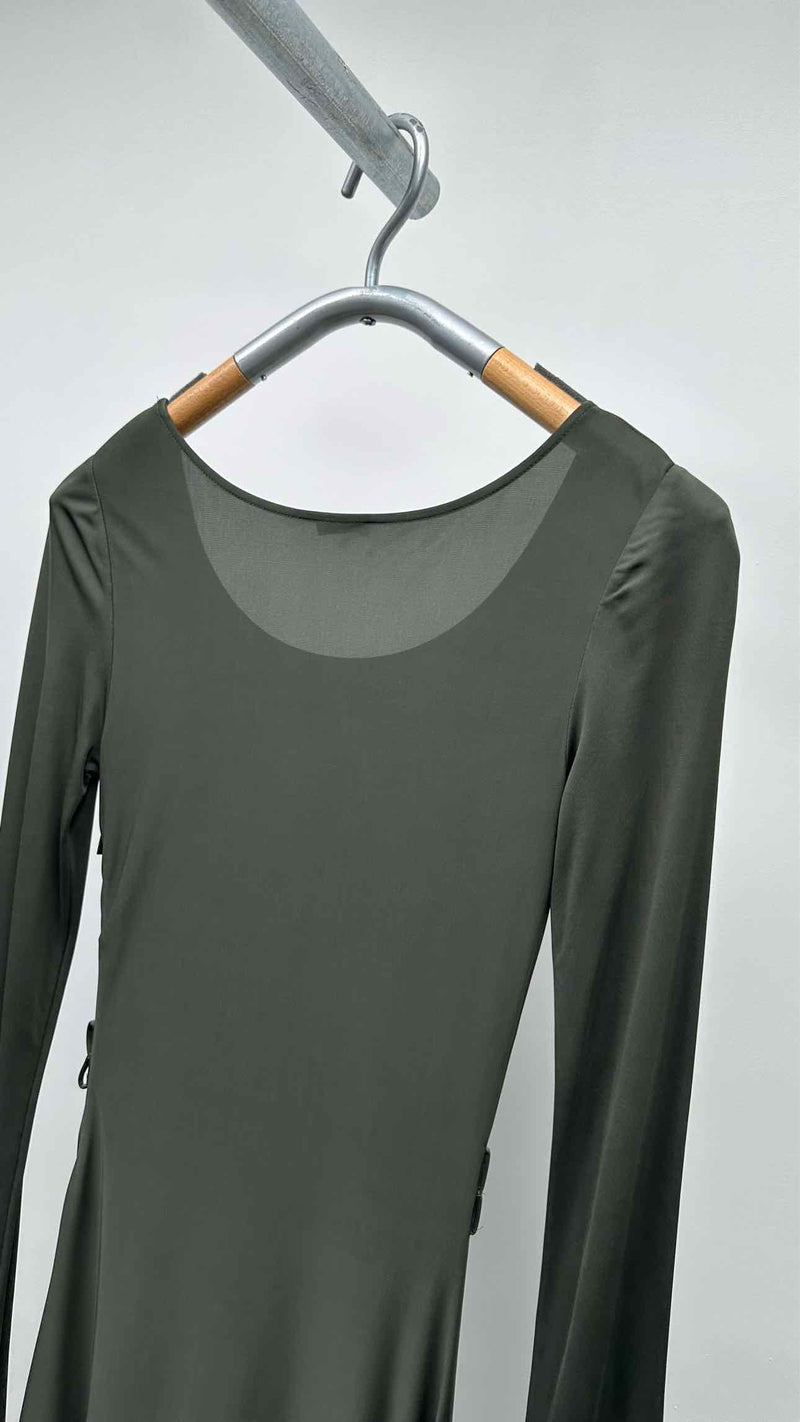 LOEWE L/S Satin Dress