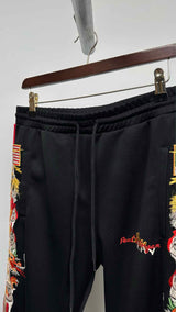 Doublet Chaos-embroidered Track-Pants
