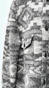 Isabel Marant Western Wool Shirt Jacket