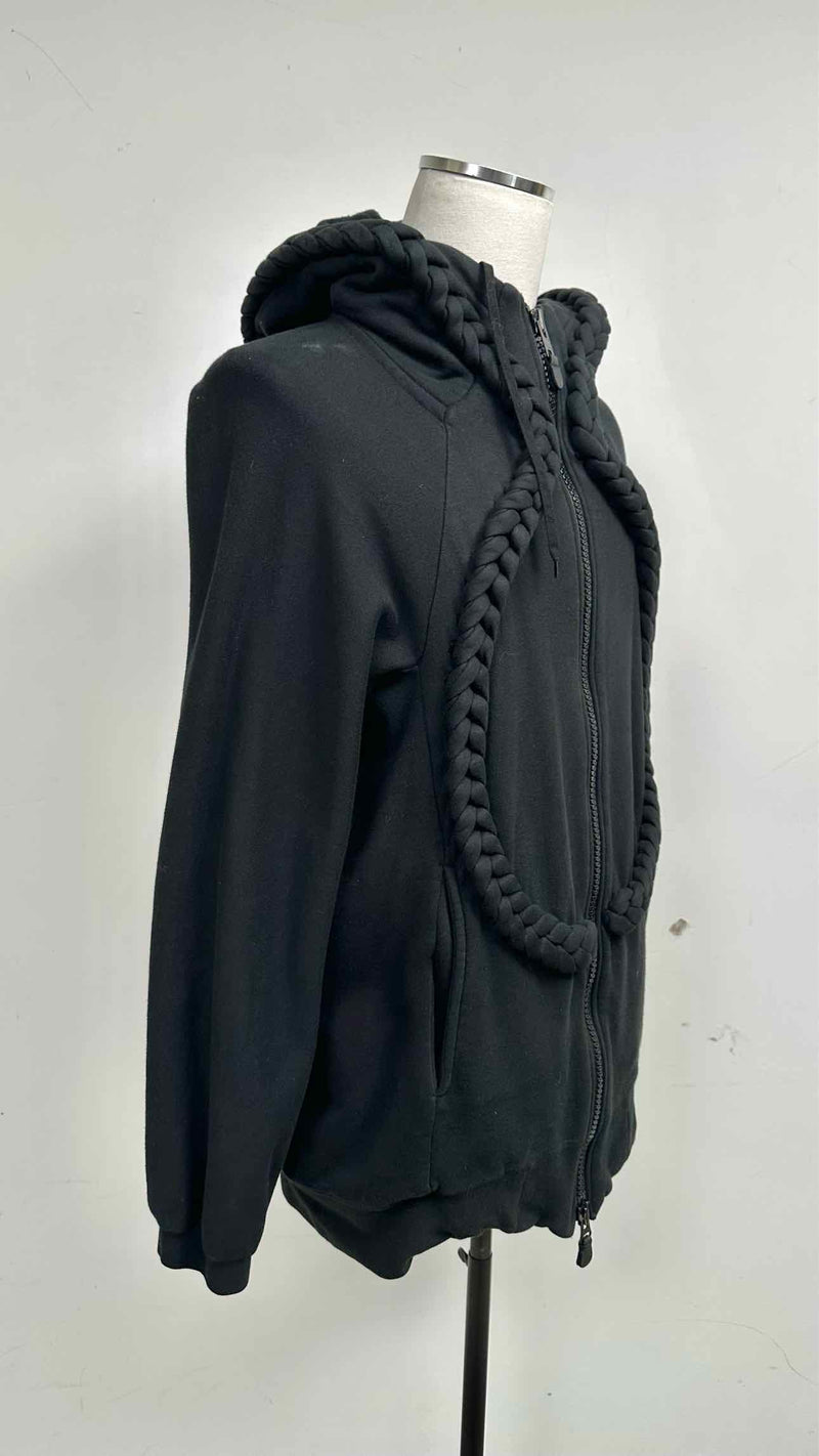 Bernhard Willhelm Braided Long Zip-up Hoodie