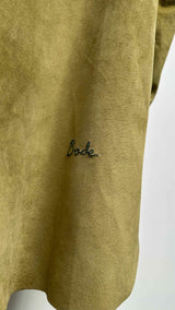 Bode Suede Shirt Jacket