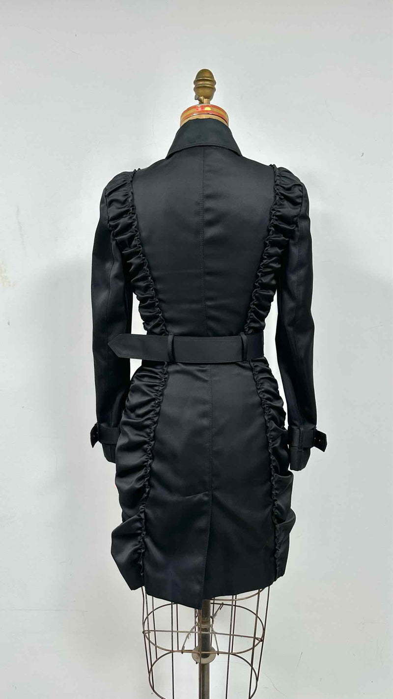 Burberry Frill Trench Coat
