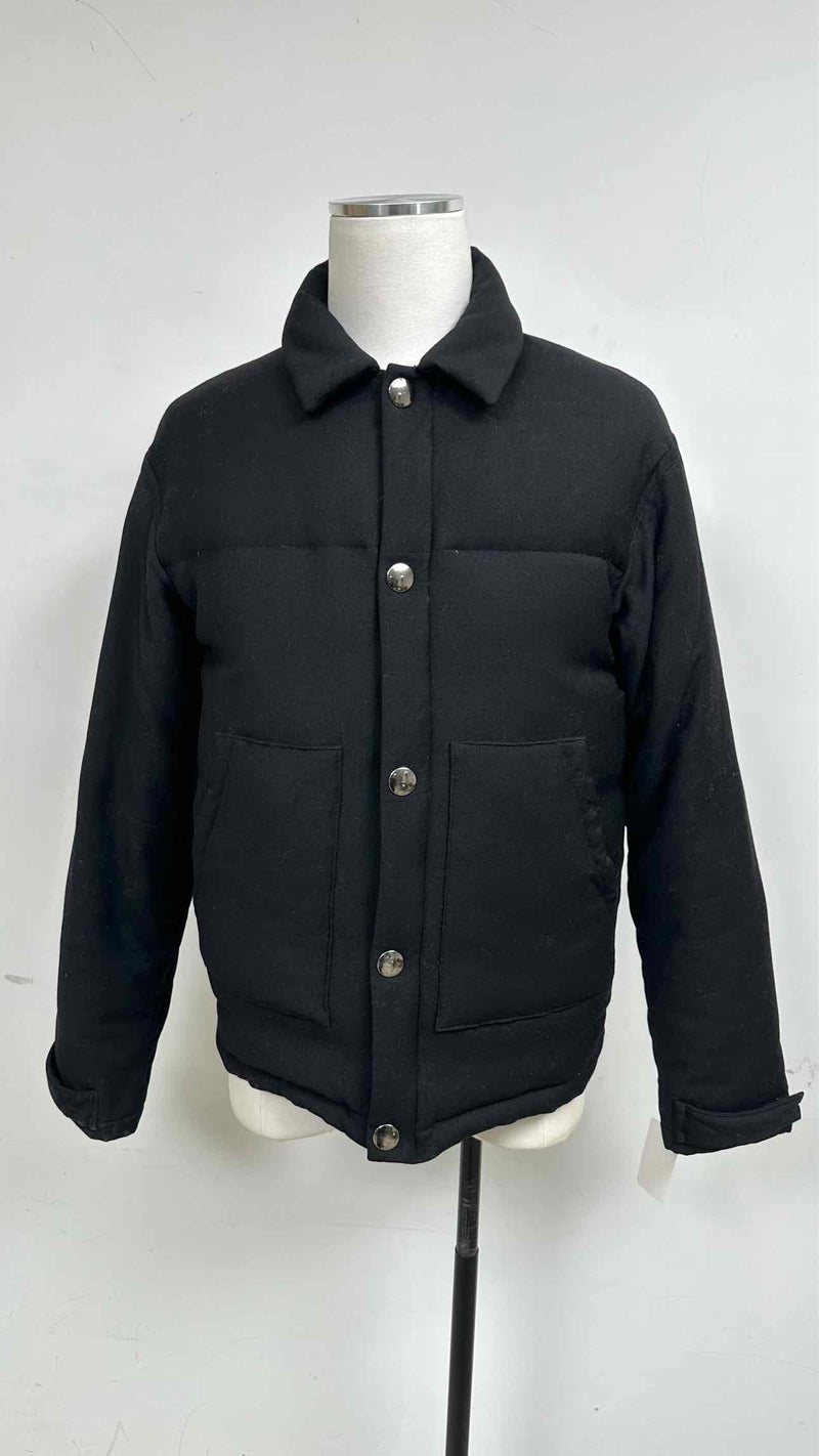 Acne Studios Zip-up Wool Down Jacket