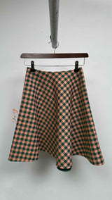 PRADA Gingham-check Skirt