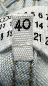Margiela Reconstructed-high-waist Wide Jeans